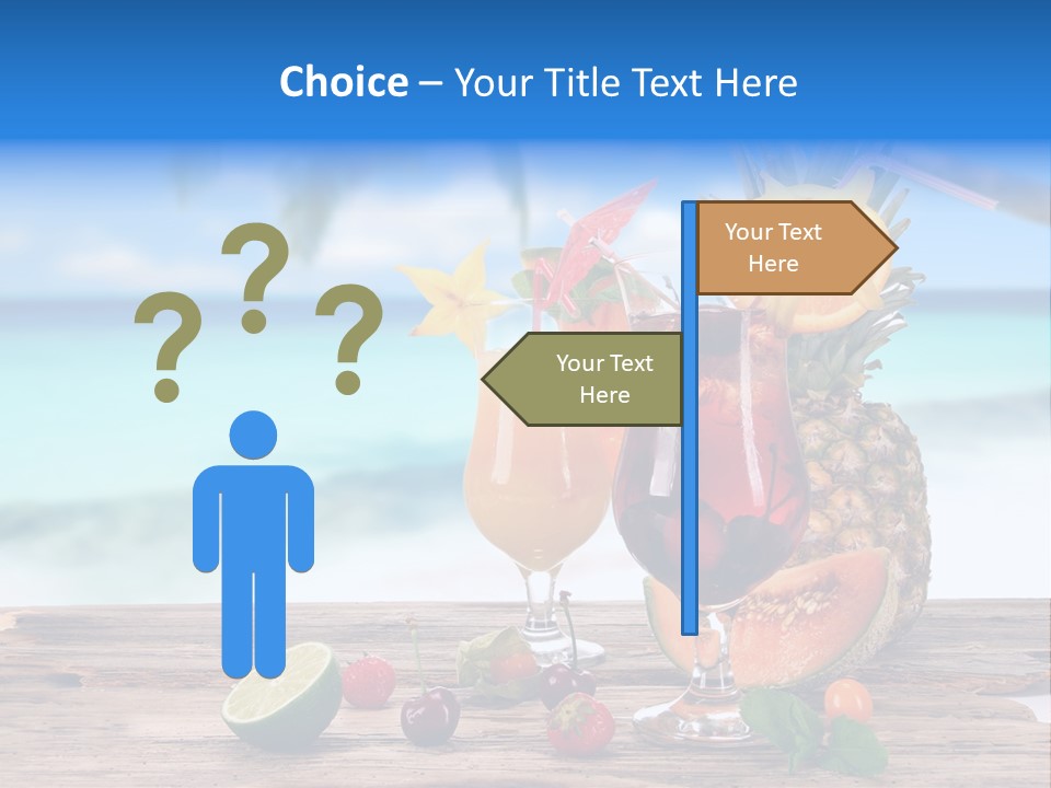 Citrus Closeup Isolated PowerPoint Template