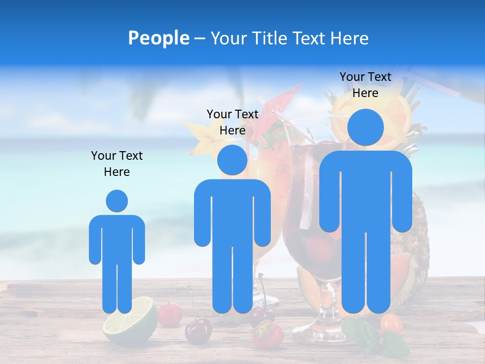 Citrus Closeup Isolated PowerPoint Template