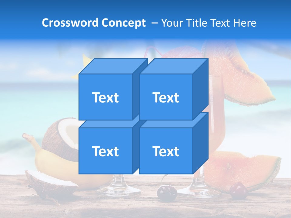 Sea Cool Cuban PowerPoint Template