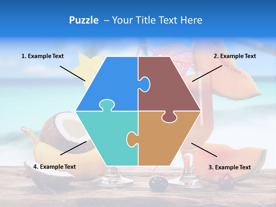 Sea Cool Cuban PowerPoint Template