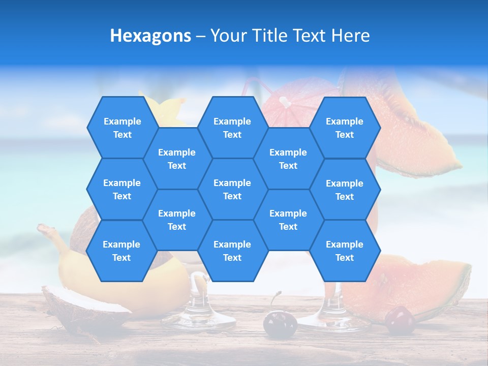 Sea Cool Cuban PowerPoint Template