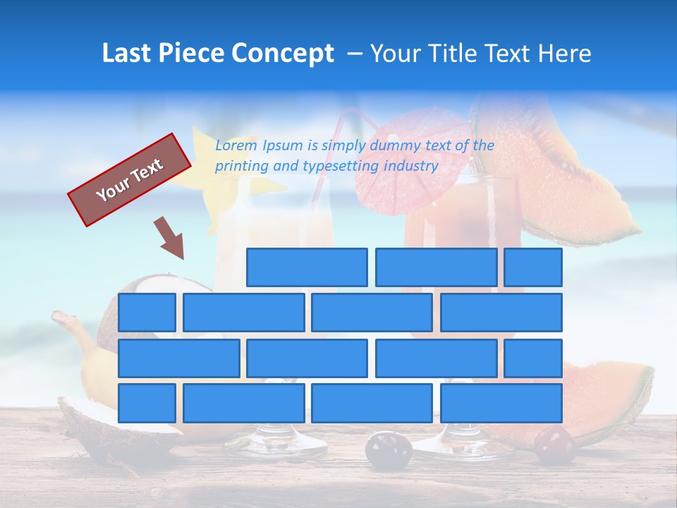 Sea Cool Cuban PowerPoint Template