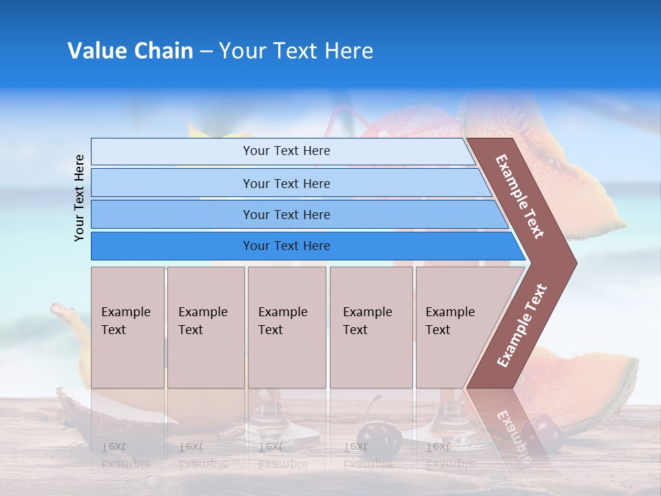 Sea Cool Cuban PowerPoint Template