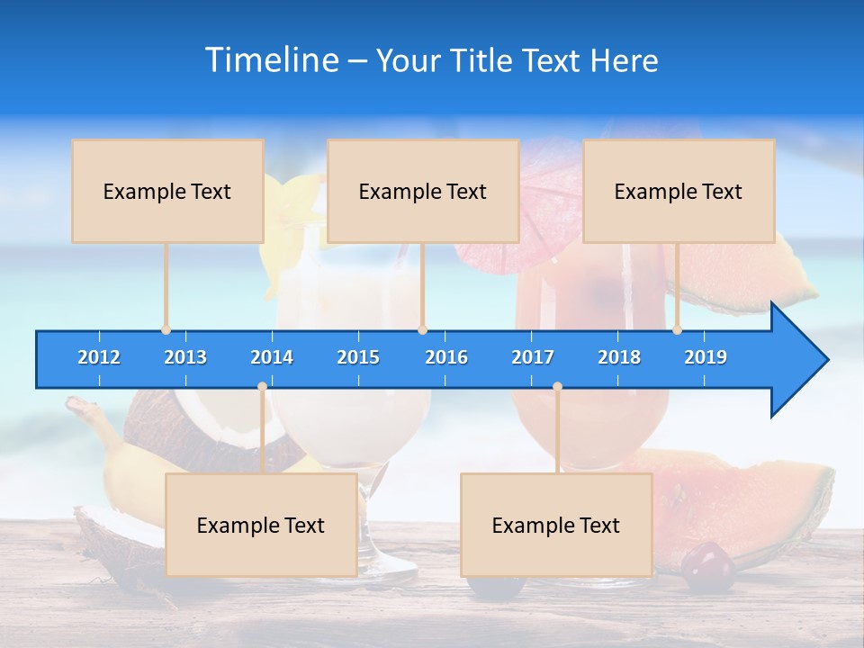 Sea Cool Cuban PowerPoint Template