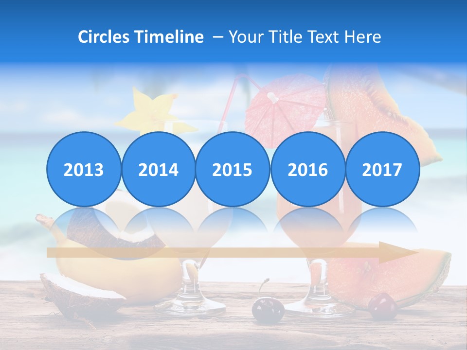 Sea Cool Cuban PowerPoint Template