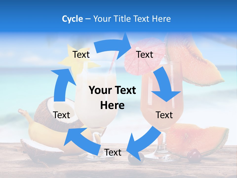 Sea Cool Cuban PowerPoint Template
