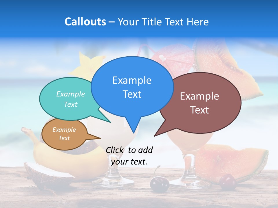 Sea Cool Cuban PowerPoint Template