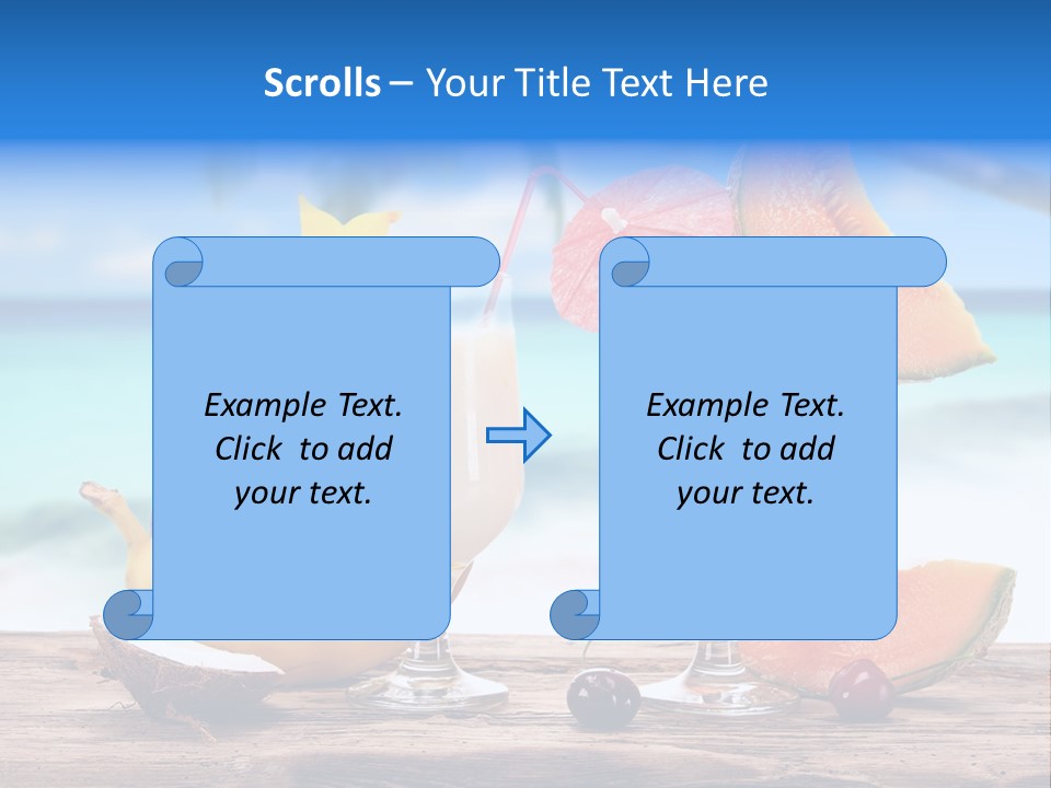 Sea Cool Cuban PowerPoint Template