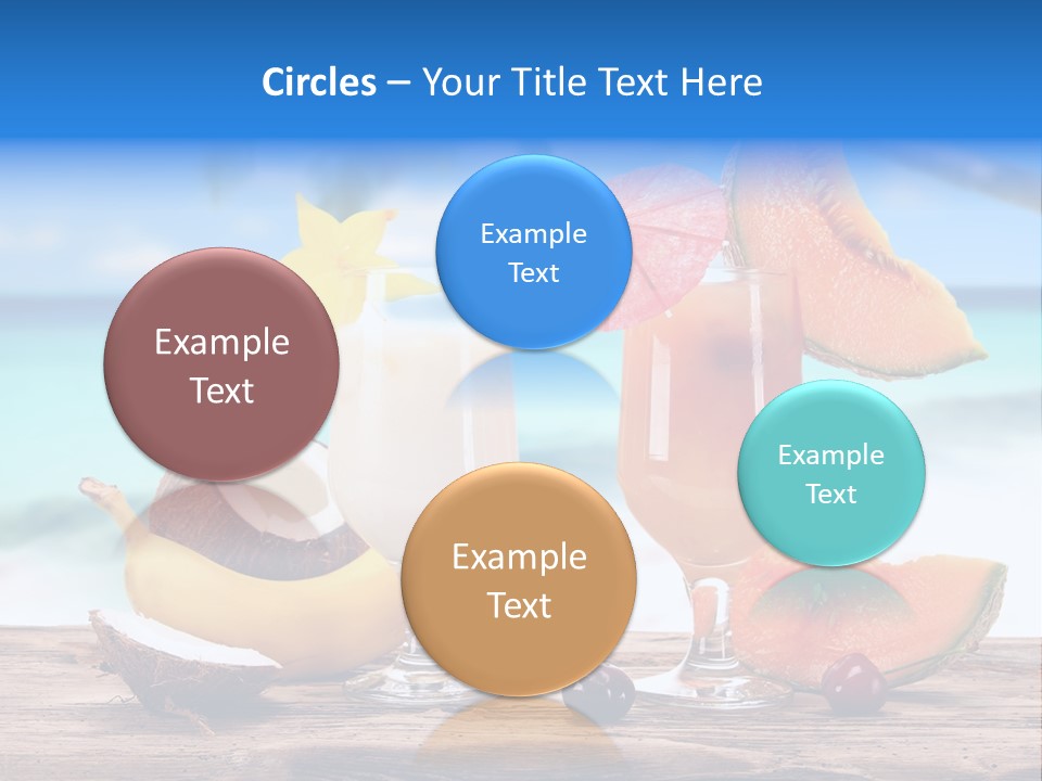 Sea Cool Cuban PowerPoint Template