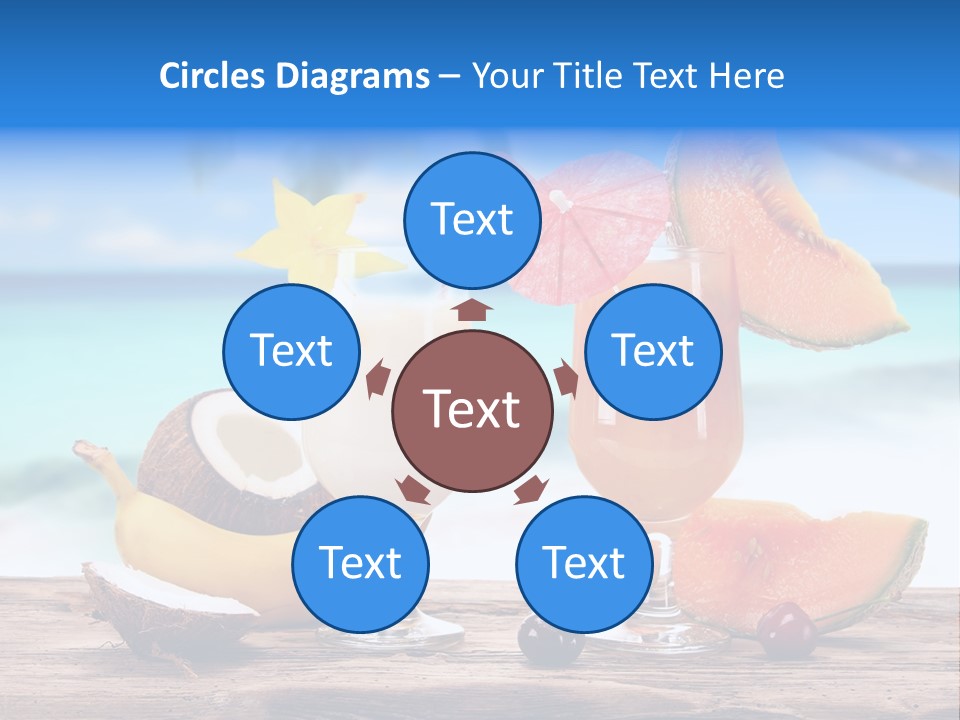 Sea Cool Cuban PowerPoint Template