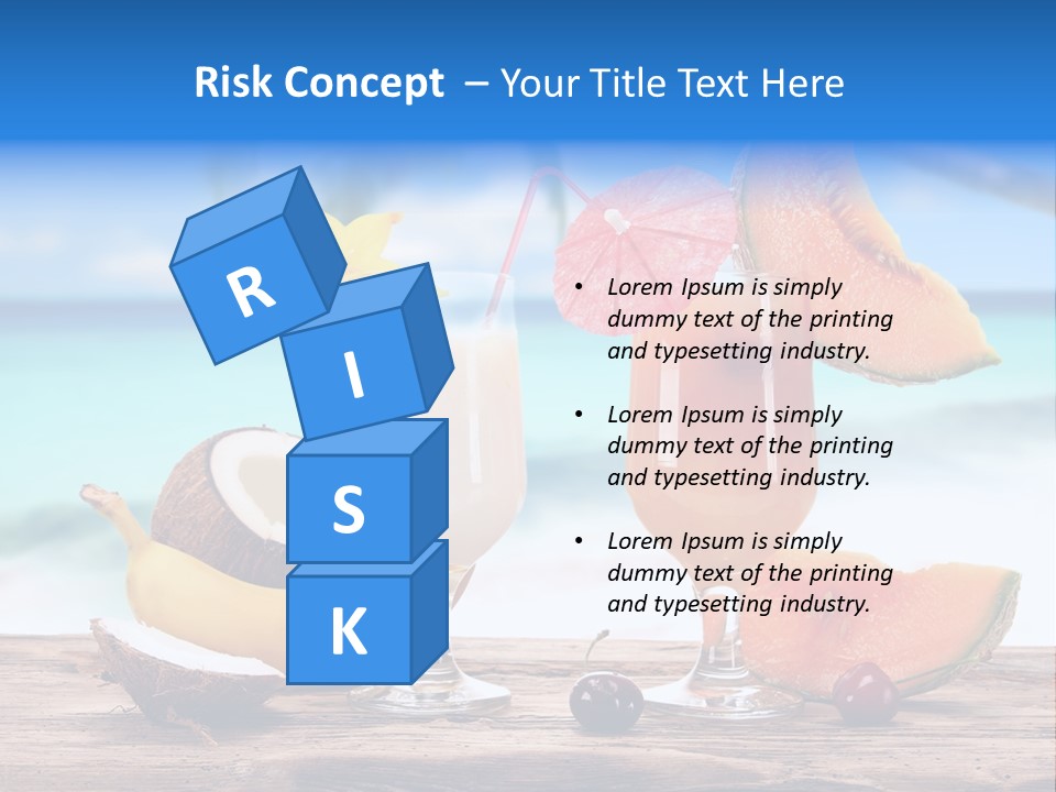 Sea Cool Cuban PowerPoint Template