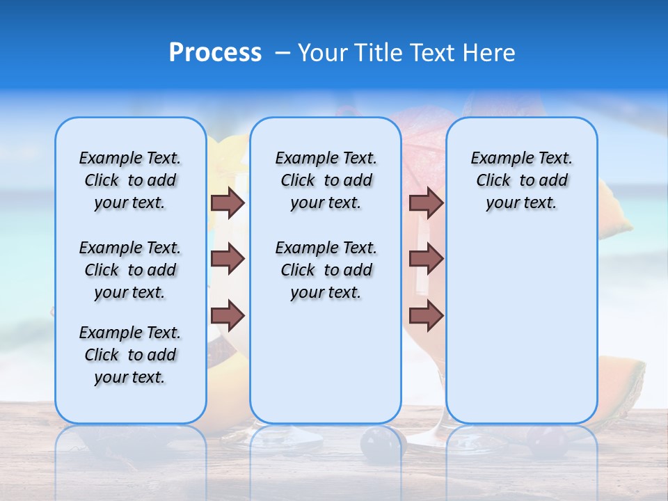 Sea Cool Cuban PowerPoint Template