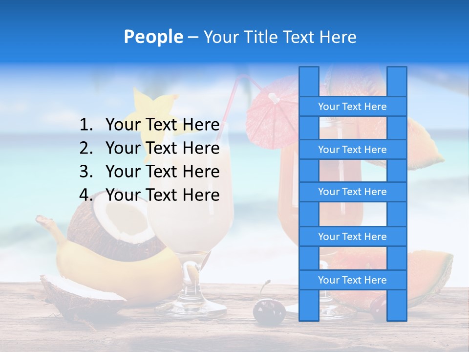 Sea Cool Cuban PowerPoint Template