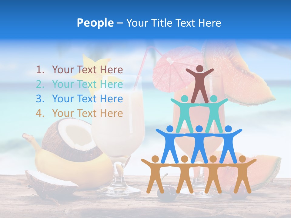 Sea Cool Cuban PowerPoint Template