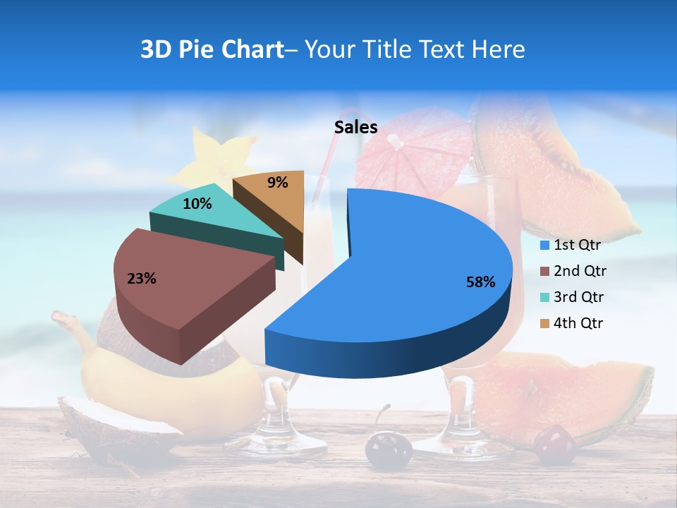 Sea Cool Cuban PowerPoint Template
