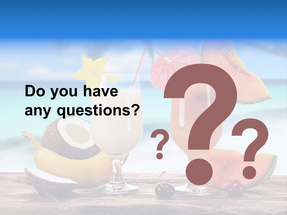 Sea Cool Cuban PowerPoint Template