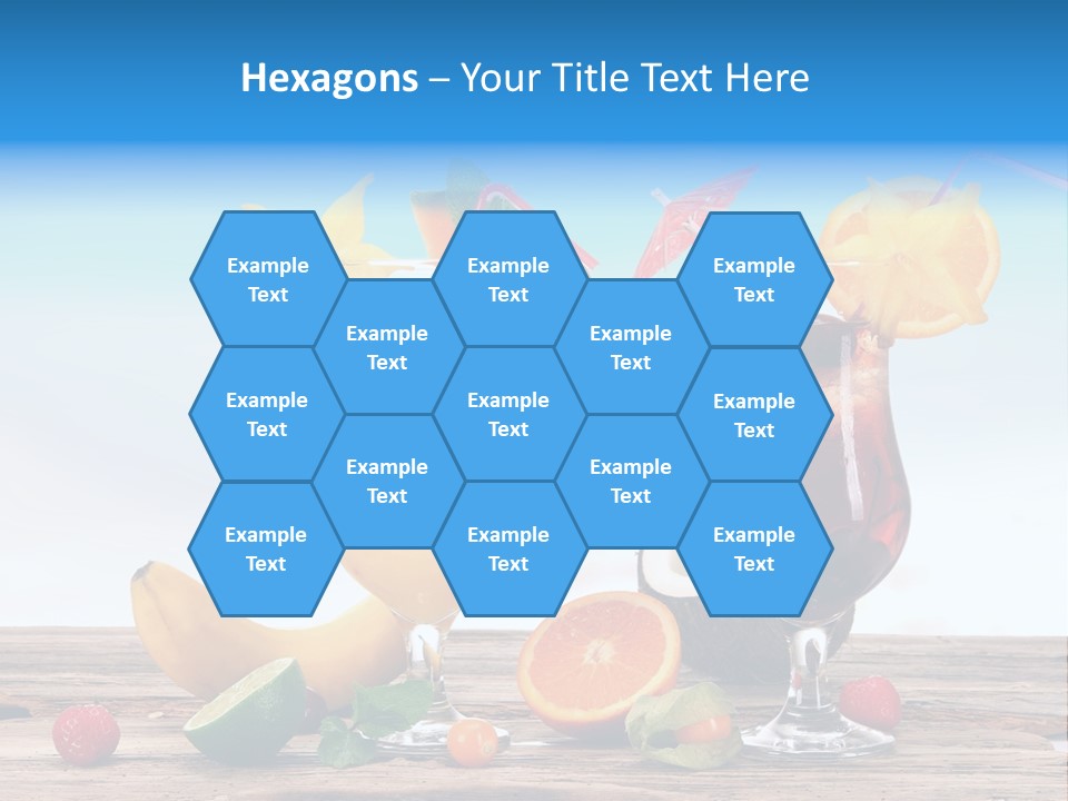 Tropical Cold Soda PowerPoint Template