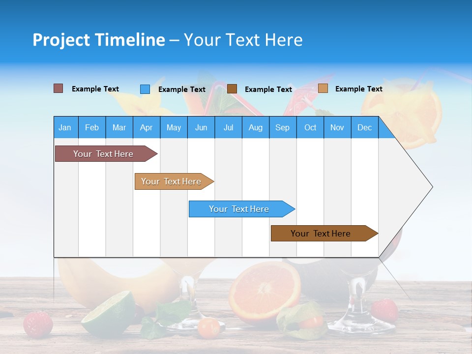 Tropical Cold Soda PowerPoint Template