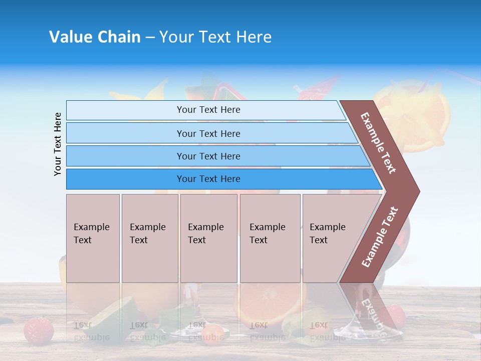 Tropical Cold Soda PowerPoint Template