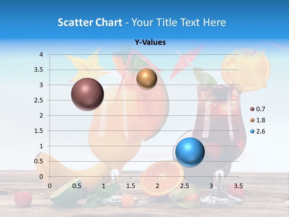 Tropical Cold Soda PowerPoint Template