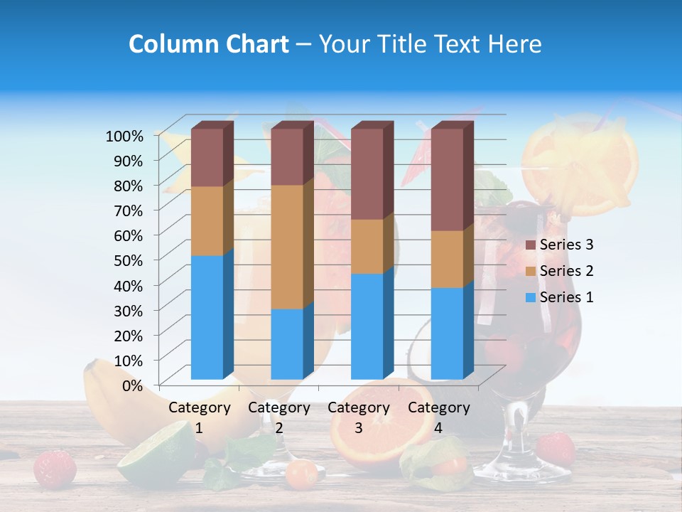 Tropical Cold Soda PowerPoint Template