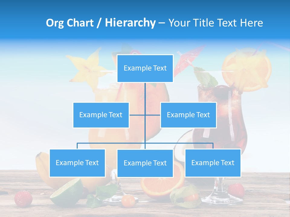 Tropical Cold Soda PowerPoint Template