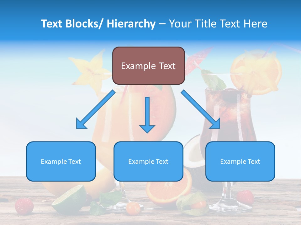 Tropical Cold Soda PowerPoint Template
