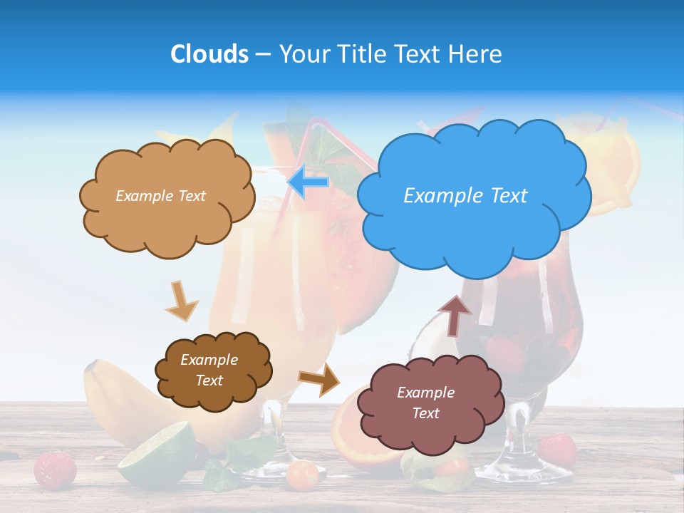 Tropical Cold Soda PowerPoint Template