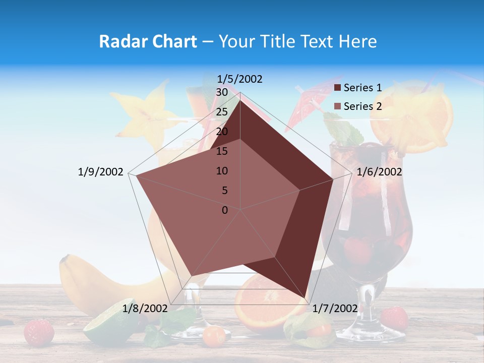 Tropical Cold Soda PowerPoint Template