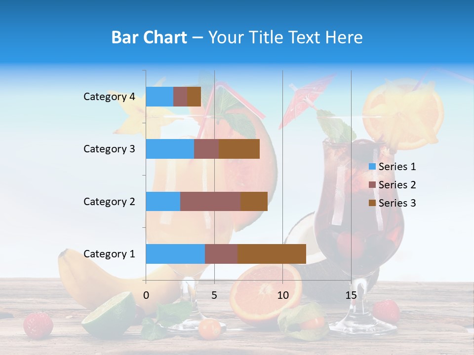 Tropical Cold Soda PowerPoint Template