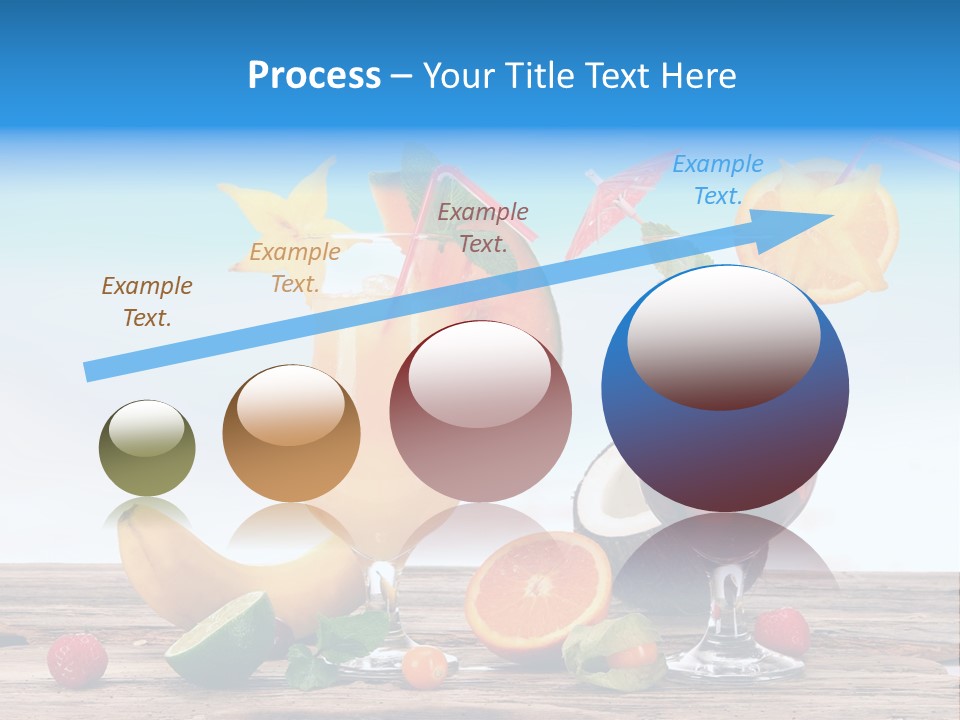 Tropical Cold Soda PowerPoint Template