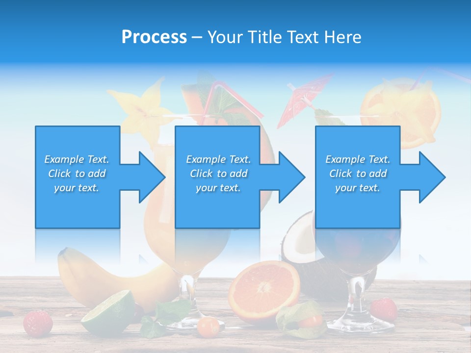 Tropical Cold Soda PowerPoint Template