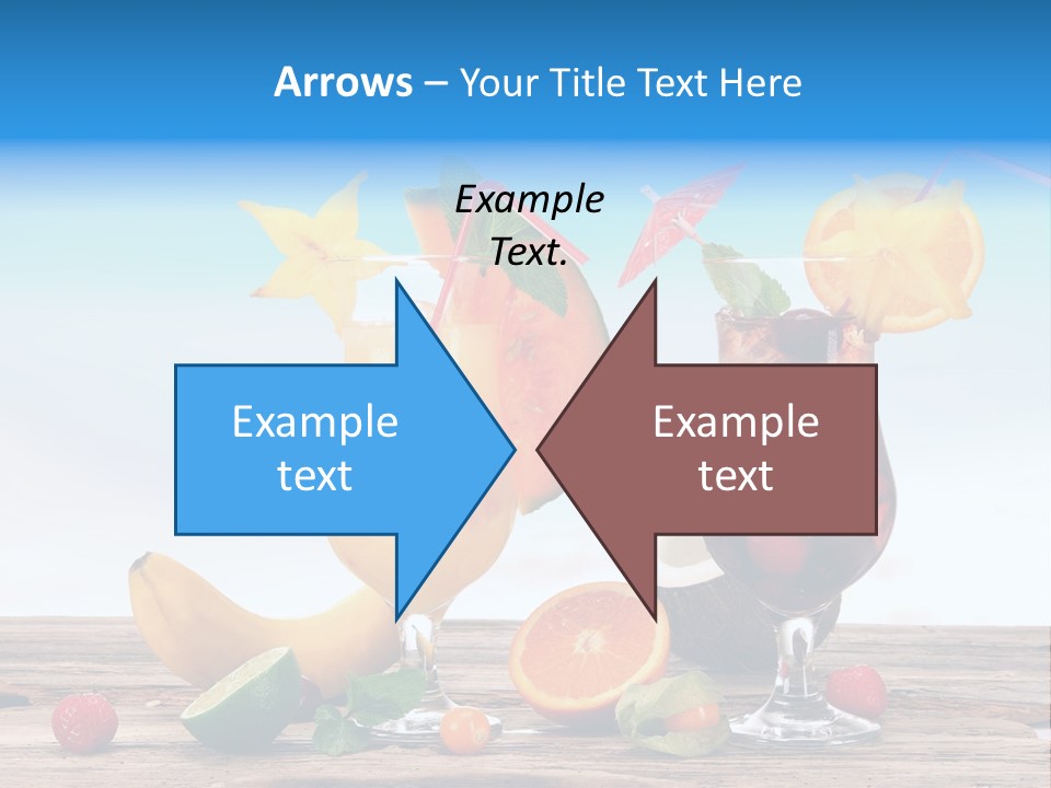 Tropical Cold Soda PowerPoint Template