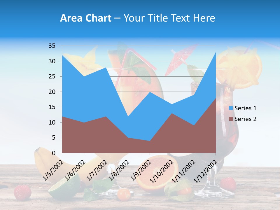 Tropical Cold Soda PowerPoint Template