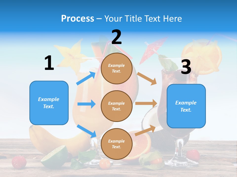 Tropical Cold Soda PowerPoint Template