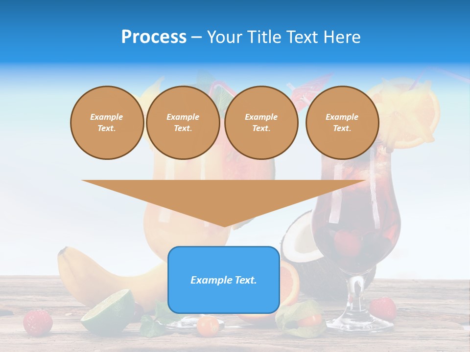 Tropical Cold Soda PowerPoint Template