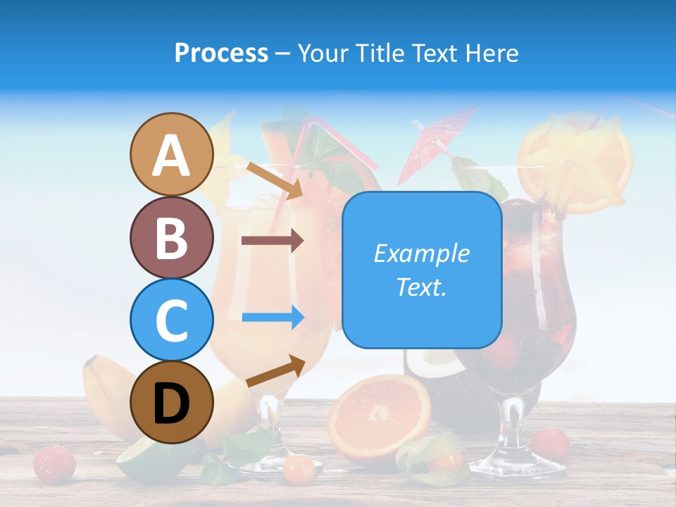 Tropical Cold Soda PowerPoint Template