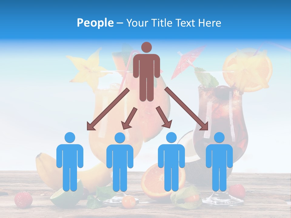 Tropical Cold Soda PowerPoint Template