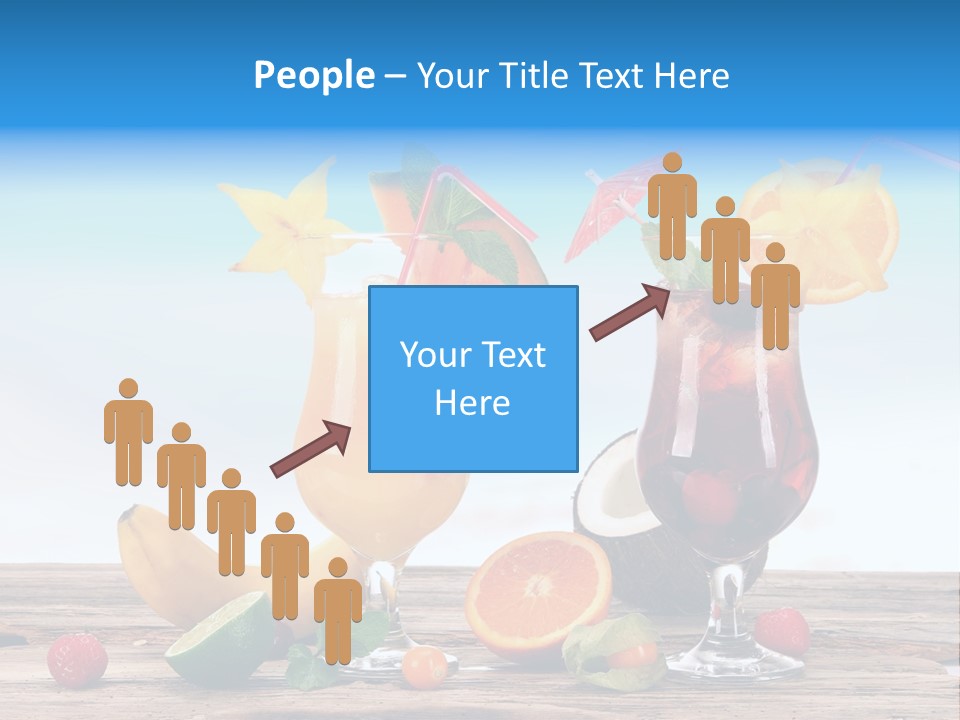 Tropical Cold Soda PowerPoint Template