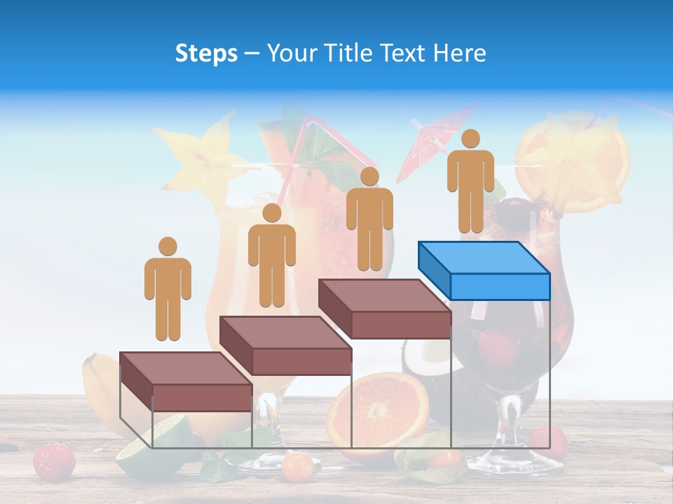 Tropical Cold Soda PowerPoint Template