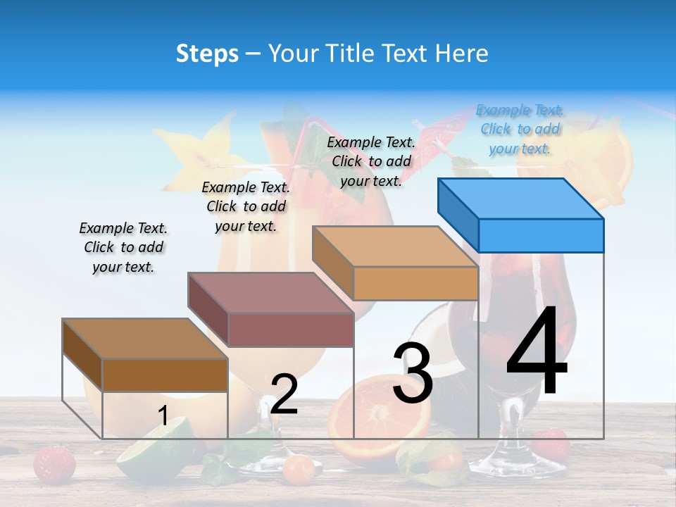 Tropical Cold Soda PowerPoint Template