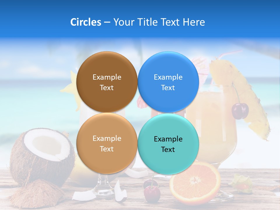 Food Fruit Lemon PowerPoint Template