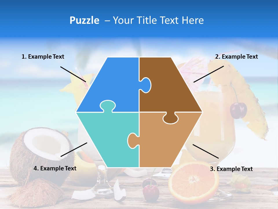 Food Fruit Lemon PowerPoint Template