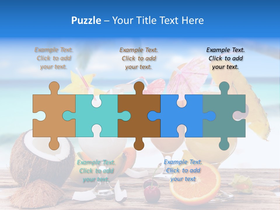 Food Fruit Lemon PowerPoint Template