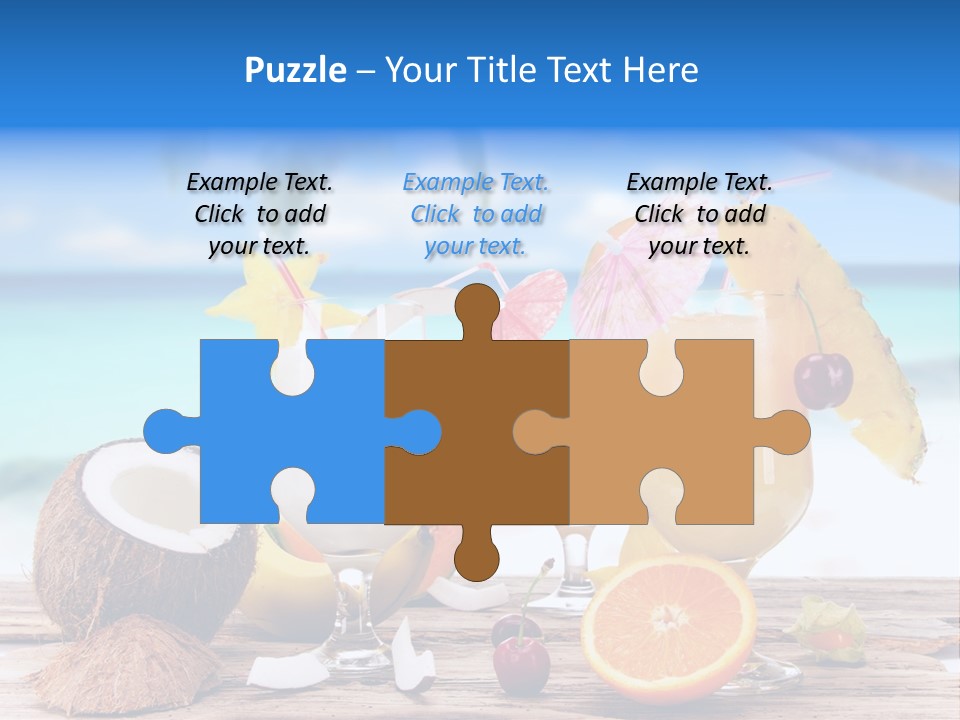 Food Fruit Lemon PowerPoint Template