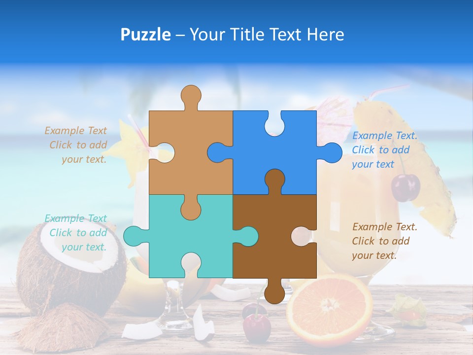 Food Fruit Lemon PowerPoint Template