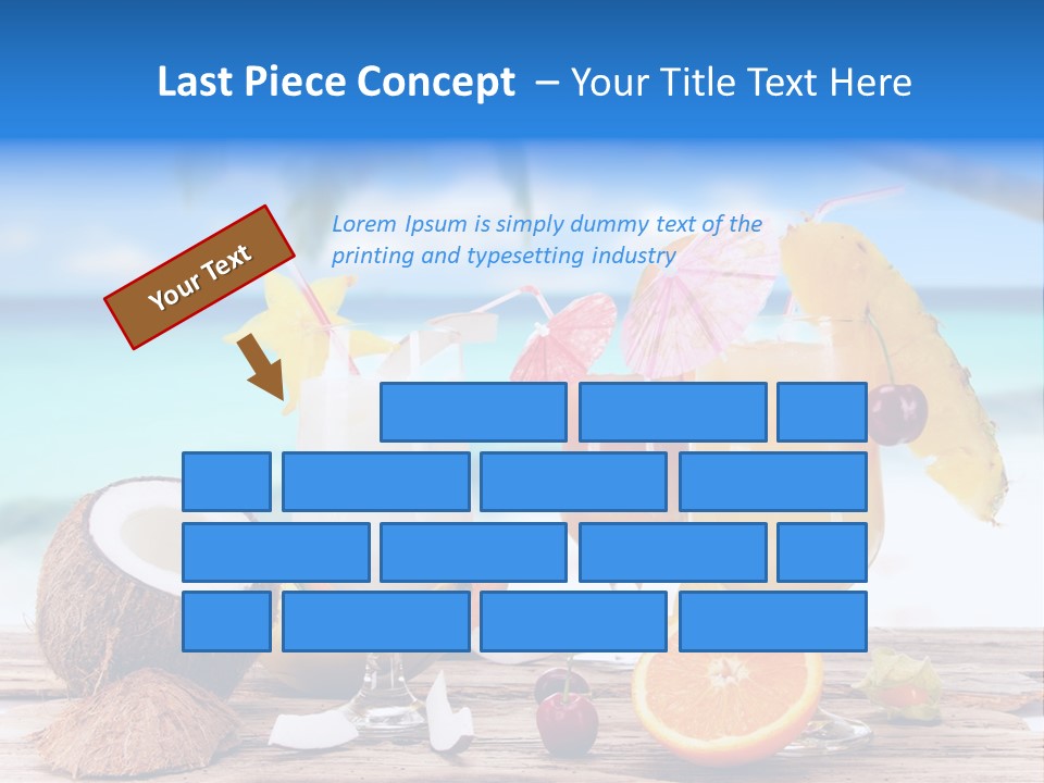 Food Fruit Lemon PowerPoint Template