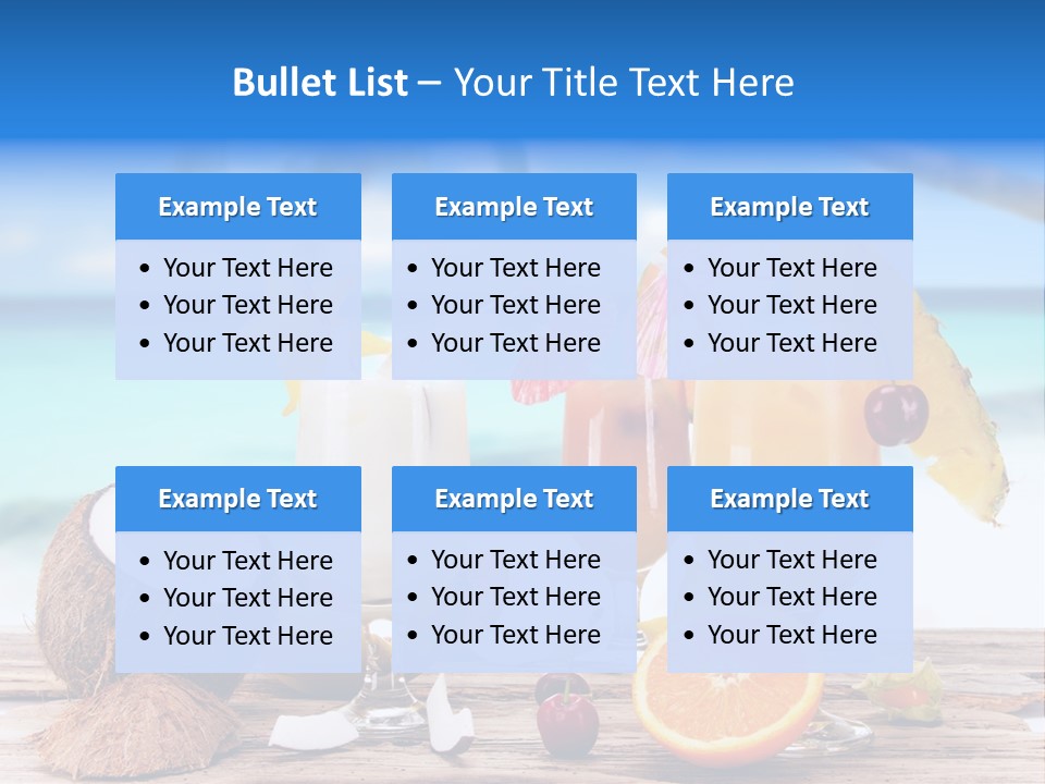 Food Fruit Lemon PowerPoint Template
