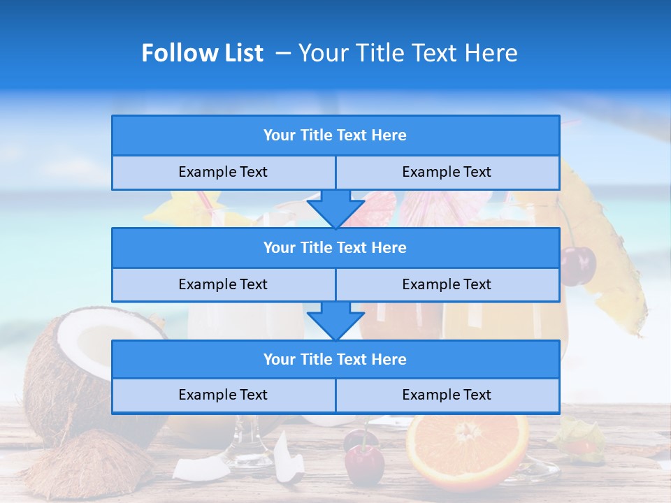 Food Fruit Lemon PowerPoint Template