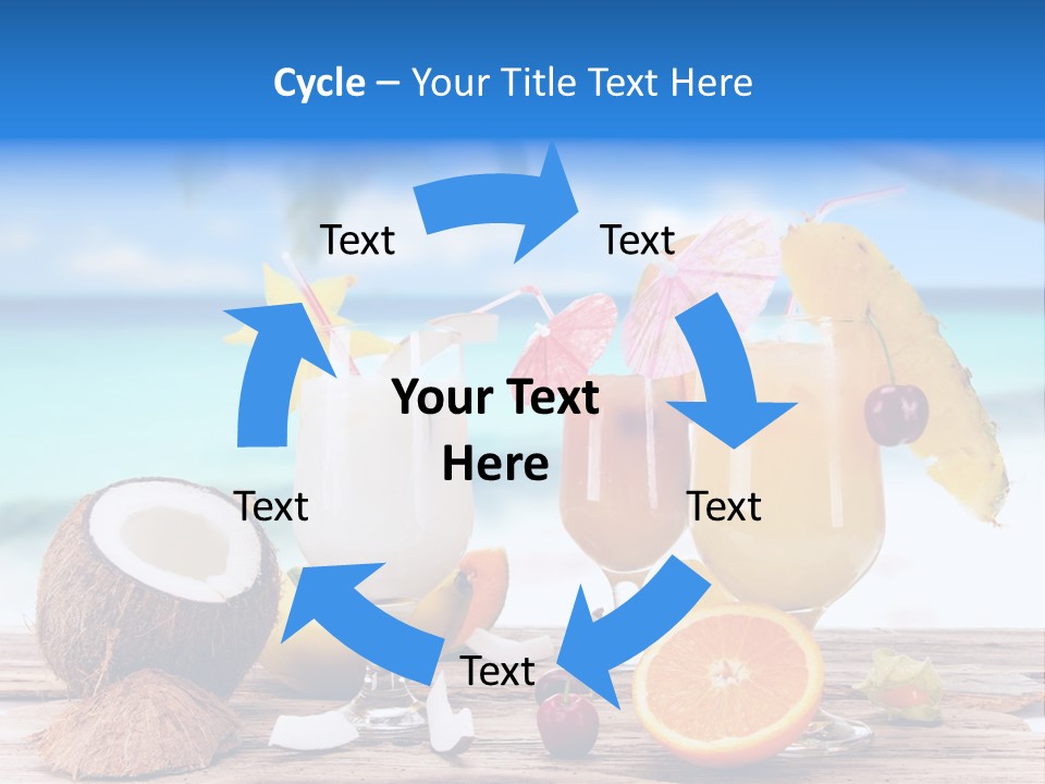 Food Fruit Lemon PowerPoint Template